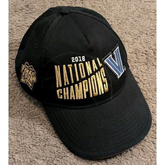 Nike Villanova Wildcats 2018 Basketball National Champions Adjustable Hat - Picture 2 of 6